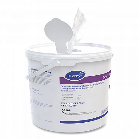 Oxivir 1 Wipes, 1-Ply, 11 x 12, 160/Canister, 4 Canisters/Carton (100850924)