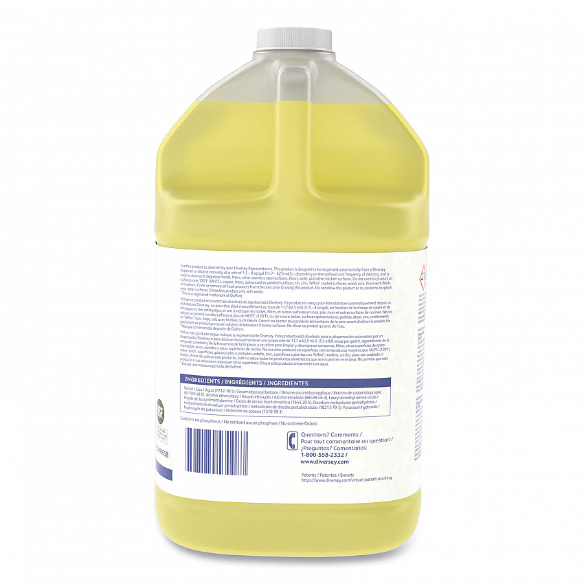 Suma Break-Up II D3.5 Heavy-Duty Foaming Grease-Release Cleaner, 128 oz Bottle, 4/Carton (95499058)