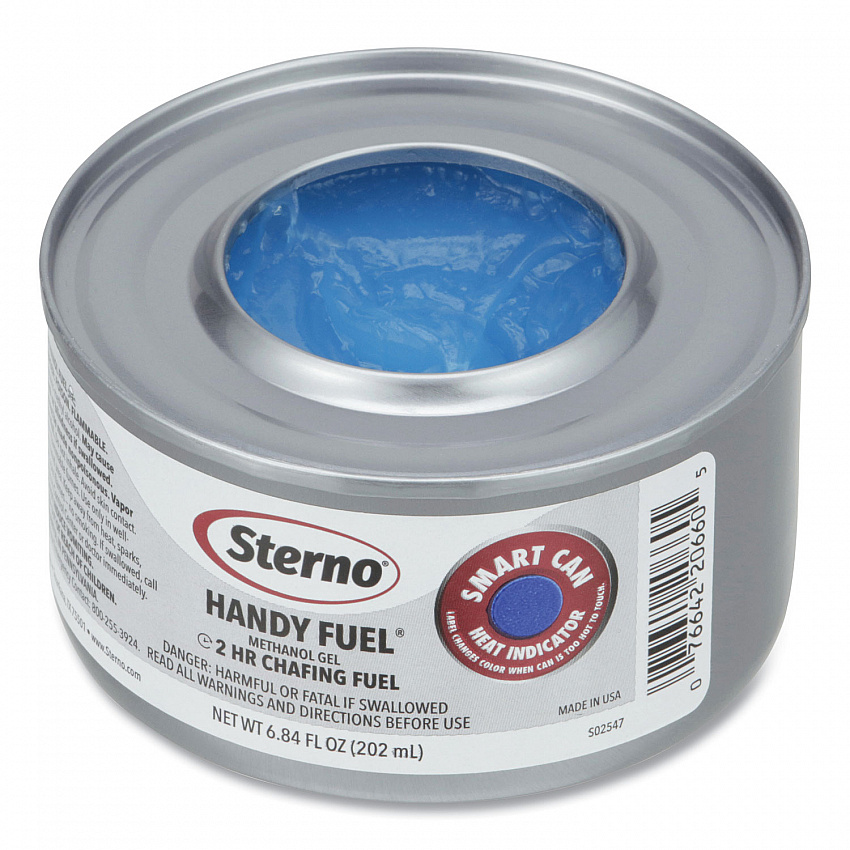 Handy Fuel Methanol Gel Chafing Fuel, 2 Hour Burn, 6.7 oz, 72/Carton (20660)