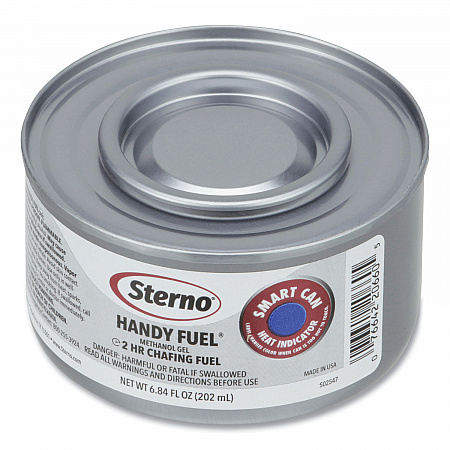 Handy Fuel Methanol Gel Chafing Fuel, 2 Hour Burn, 6.7 oz, 72/Carton (20660)