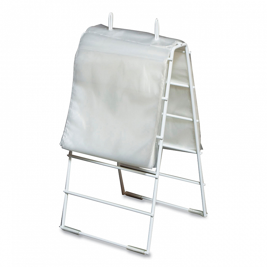 Saddle Bags, Fold-Top Closure, 0.59 mil, 7.99" x 6.49", Clear, 2,000/Carton (SB67)