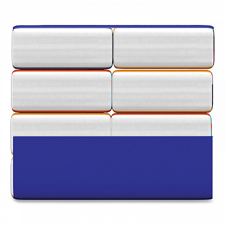 On The Go Packs Facial Tissues, 3-Ply, White, 10 Sheets/Pouch, 8 Pouches/Pack (46651PK)