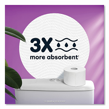 Ultra ComfortCare Toilet Paper, Soft Tissue, Septic Safe, 2-Ply, White, 284 Sheets/Roll, 12 Rolls/Pack, 48 Rolls/Carton (55494)