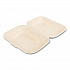 Bagasse PFAS-Free Food Containers, Hoagie/Hinged Lid, 6 x 3 x 9, Tan, Sugarcane, 250/Carton (HINGE96NPFA)