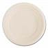 Bagasse PFAS-Free Dinnerware, Plate, Sugarcane, 6
