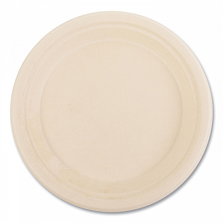 Bagasse PFAS-Free Dinnerware, Plate, Sugarcane, 9