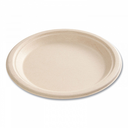 Bagasse PFAS-Free Dinnerware, Plate, Sugarcane, 9