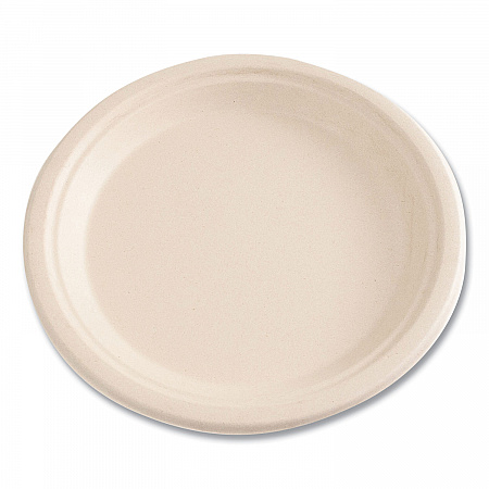 Bagasse PFAS-Free Dinnerware, Plate, Sugarcane, 9