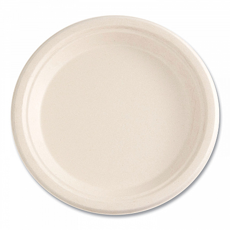 Bagasse PFAS-Free Dinnerware, Plate, Sugarcane, 9