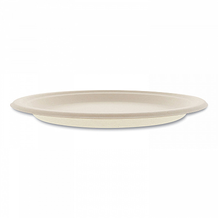 Bagasse PFAS-Free Dinnerware, Plate, Sugarcane, 10