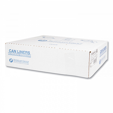 High-Density Commercial Can Liners, 56 gal, 14 mic, 43