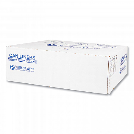 High-Density Commercial Can Liners, 56 gal, 22 mic, 43