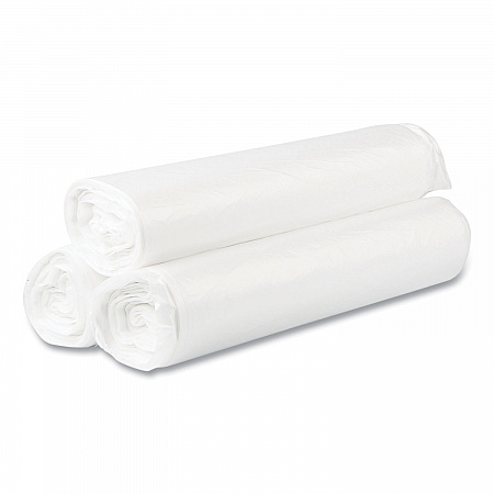 High-Density Commercial Can Liner Value Pack, 45 gal, 14 mic, 40