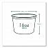Round Deli Pots, Compostable, 16 oz, 4.6 Diameter x 3