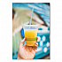 96-Series Cold Cup, 12 oz, Plastic, Clear/Green, 1,000/Carton (R360YG)