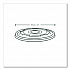 115-Series Flat Hot Lids, Compostable, For Use With 115-Series Soup Containers, White, Plastic, 500/Carton (VLID115S)
