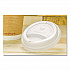 89 Series Hot Cup Lids, Fits Vegware 89-Series Hot Cups, Plastic, White, 1,000/Carton (VLID89S)