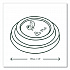 89 Series Hot Cup Lids, Fits Vegware 89-Series Hot Cups, Plastic, White, 1,000/Carton (VLID89S)