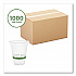96-Series Cold Cup, 12 oz, Plastic, Clear/Green, 1,000/Carton (R360YG)
