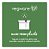 White Molded Fiber Clamshell Containers, Compostable, 9 x 11 x 2, White, Sugarcane, 250/Carton (WHBRGHOAGIE)