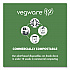 Nourish Molded Fiber Takeout Container, Compostable, 9 x 10 x 2, Natural, Sugarcane, 200/Carton (VWHC101NFA)
