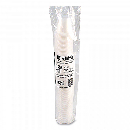 Portion Cups, 5.5 oz, Plastic, Translucent, 125/Sleeve, 20 Sleeve/Carton (PC550)