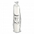 Portion Cup Lids, Fits 1 oz Squat Portion Cups, Plastic, Clear, 125/Sleeve, 20 Sleeves/Carton (L100PCS)