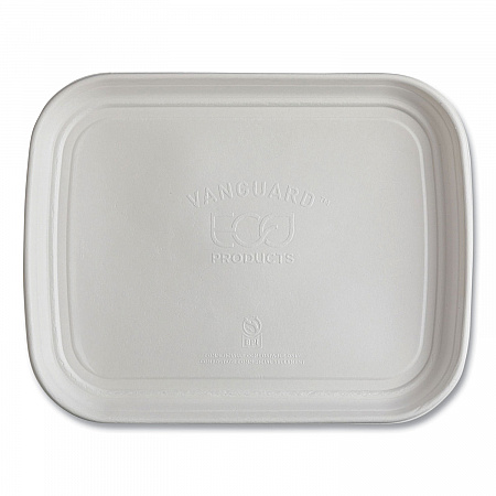Regalia Renewable Sugarcane Tray, 13 x 17 x 1.3, White, 100/Carton (EPSCTR1317)