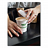 GreenStripe Renewable and Compostable Hot Cups, 12 oz, Paper, White/Green, 50/Pack, 20 Packs/Carton (EPBHC12GS)