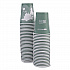 World Art Renewable and Compostable Hot Cups, 12 oz, Paper, Sage, 50/Pack, 20 Packs/Carton (EPBHC12WA)