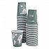World Art Renewable and Compostable Hot Cups, 12 oz, Paper, Sage, 50/Pack (EPBHC12WAPK)
