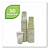 World Art Renewable and Compostable Hot Cups, 16 oz, Paper, Moss, 50/Pack (EPBHC16WAPK)