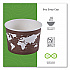 World Art Renewable and Compostable Food Container, 8 oz, 3.04
