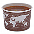 World Art Renewable and Compostable Food Container, 8 oz, 3.04