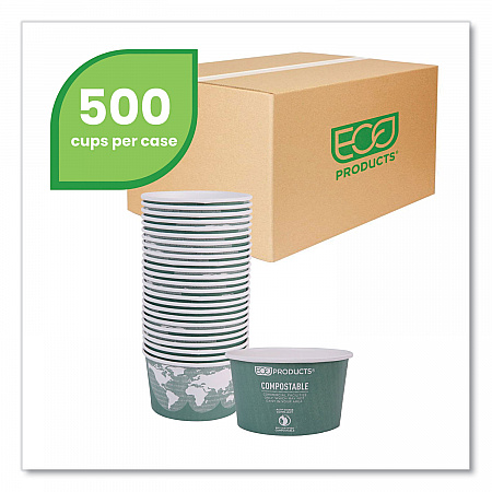 World Art Renewable and Compostable Food Container, 12 oz, 4.05