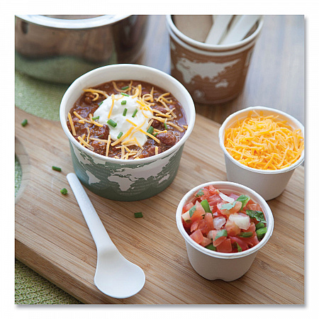 World Art Renewable and Compostable Food Container, 12 oz, 4.05