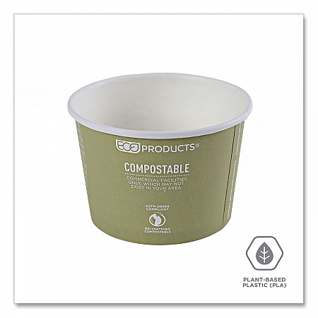 World Art Renewable and Compostable Food Container, 16 oz, 4.05
