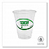 GreenStripe Renewable and Compostable Cold Cups, 12 oz, Plastic, Clear, 50/Pack, 20 Packs/Carton (EPCC12GS)