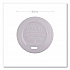 EcoLid Renewable/Compostable Hot Cup Lids, Fits 8 oz Hot Cups, Plastic, White, 50/Packs, 16 Packs/Carton (EPECOLID8)
