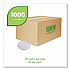 World Art PLA-Laminated Soup Container Lids, Fits 8 oz, Translucent, Plastic, 50/Pack, 20 Packs/Carton (EPECOLIDSPS)
