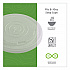 World Art PLA-Laminated Soup Container Lids, Fits 8 oz, Translucent, Plastic, 50/Pack, 20 Packs/Carton (EPECOLIDSPS)