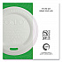 EcoLid Renewable/Compostable Hot Cup Lids, Fits 10 oz to 20 oz Hot Cups, Plastic, White, 50/Pack, 16 Packs/Carton (EPECOLIDW)