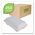 Vanguard Renewable and Compostable Sugarcane Clamshells, 9 x 6 x 3, White, 250/Carton (EPHC96NFA)