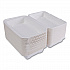 Vanguard Renewable and Compostable Sugarcane Clamshells, 9 x 6 x 3, White, 250/Carton (EPHC96NFA)
