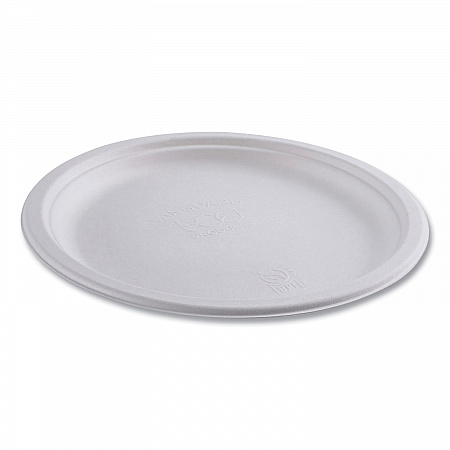 Vanguard Renewable and Compostable Sugarcane Plates, 10
