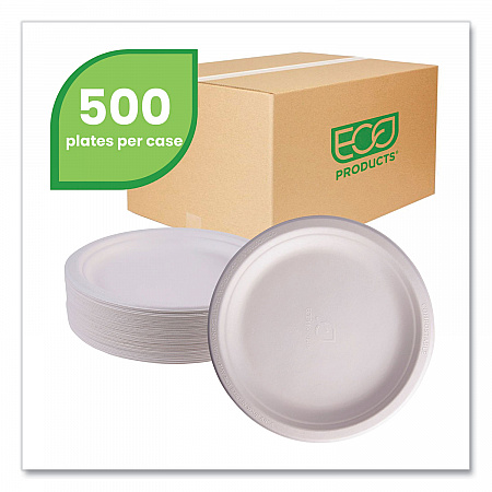 Vanguard Renewable and Compostable Sugarcane Plates, 9