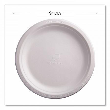 Vanguard Renewable and Compostable Sugarcane Plates, 9