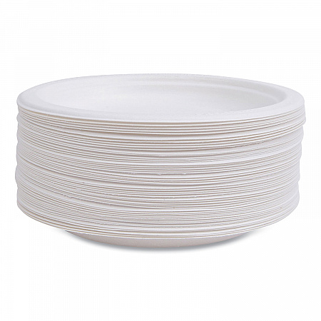 Vanguard Renewable and Compostable Sugarcane Plates, 6
