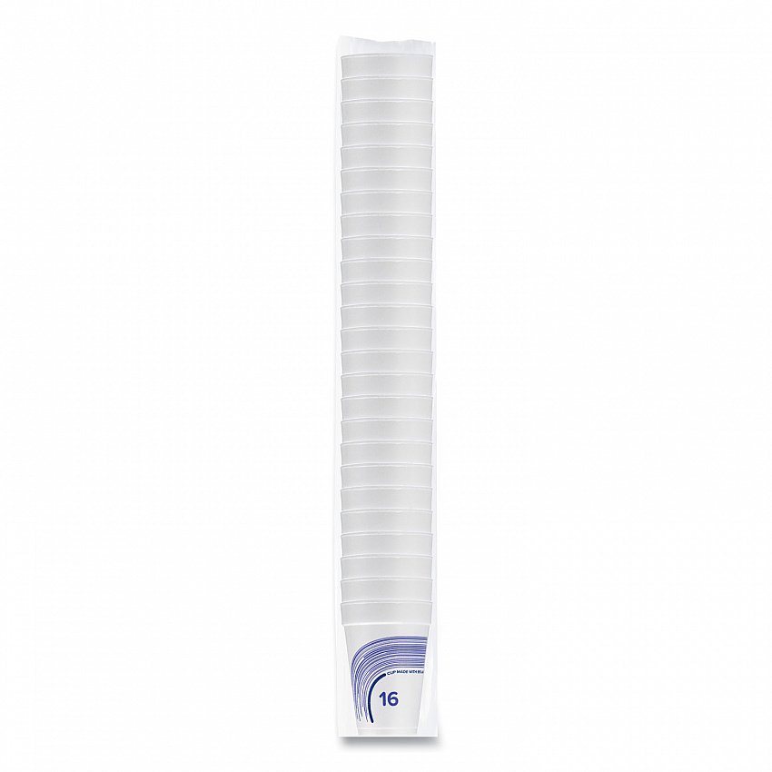 Breeze Hot/Cold Insulated Foam Drinking Cups, 16 oz, Purple/White/Blue, 1,000/Carton (16J16B)