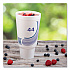 Breeze Hot/Cold Insulated Foam Drinking Cups, Pedestal Cup, 44 oz, Purple/White/Blue, 300/Carton (44AJ32B)